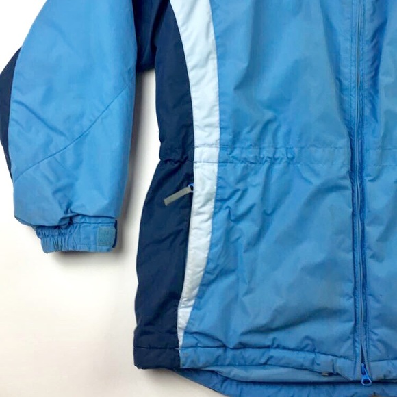 Columbia Ski Winter Jacket Women’s XL Blue White - Picture 2 of 6